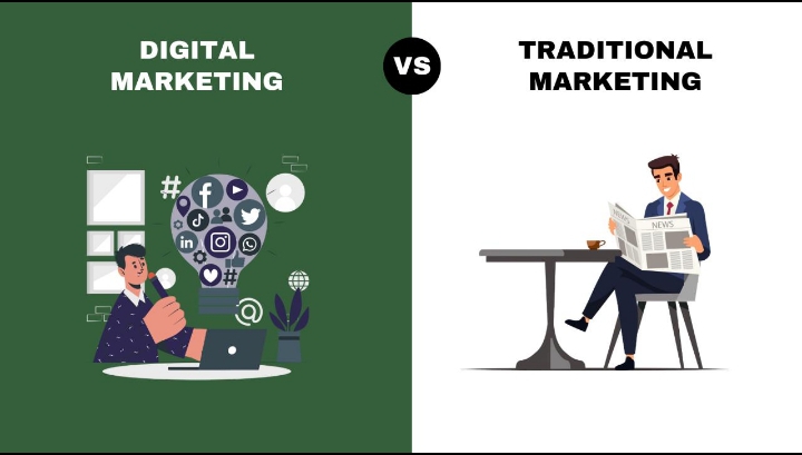 Digital marketing vs traditional marketing