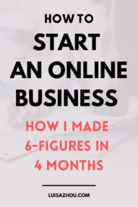 How to start online business