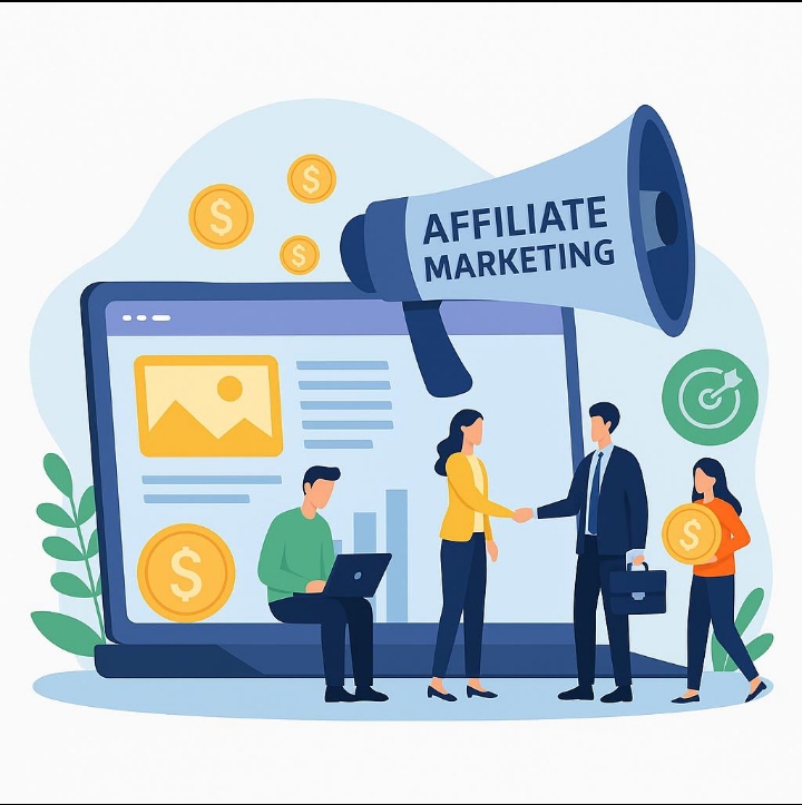 Affiliate marketing business model