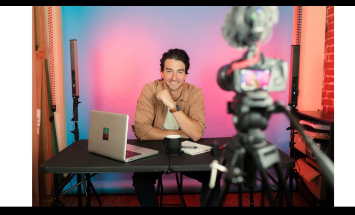 Creating online courses and YouTube content