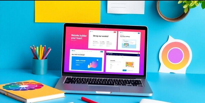 Website builders for beginners creating a professional website